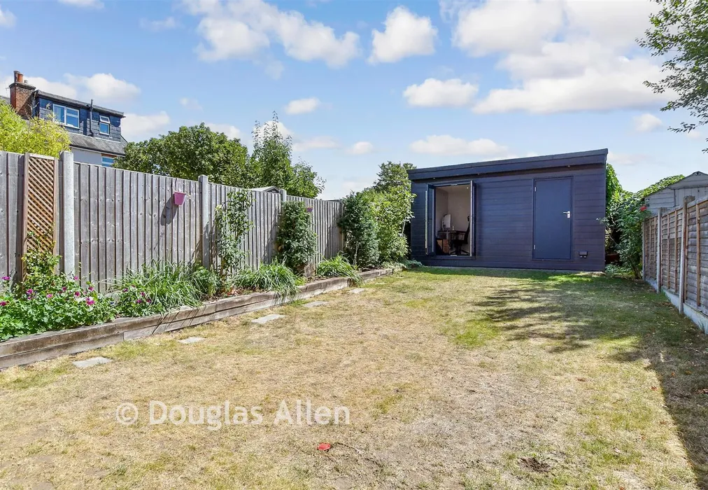 Rear Garden - Clydesdale Road, Hornchurch, Essex - Wards of Kent