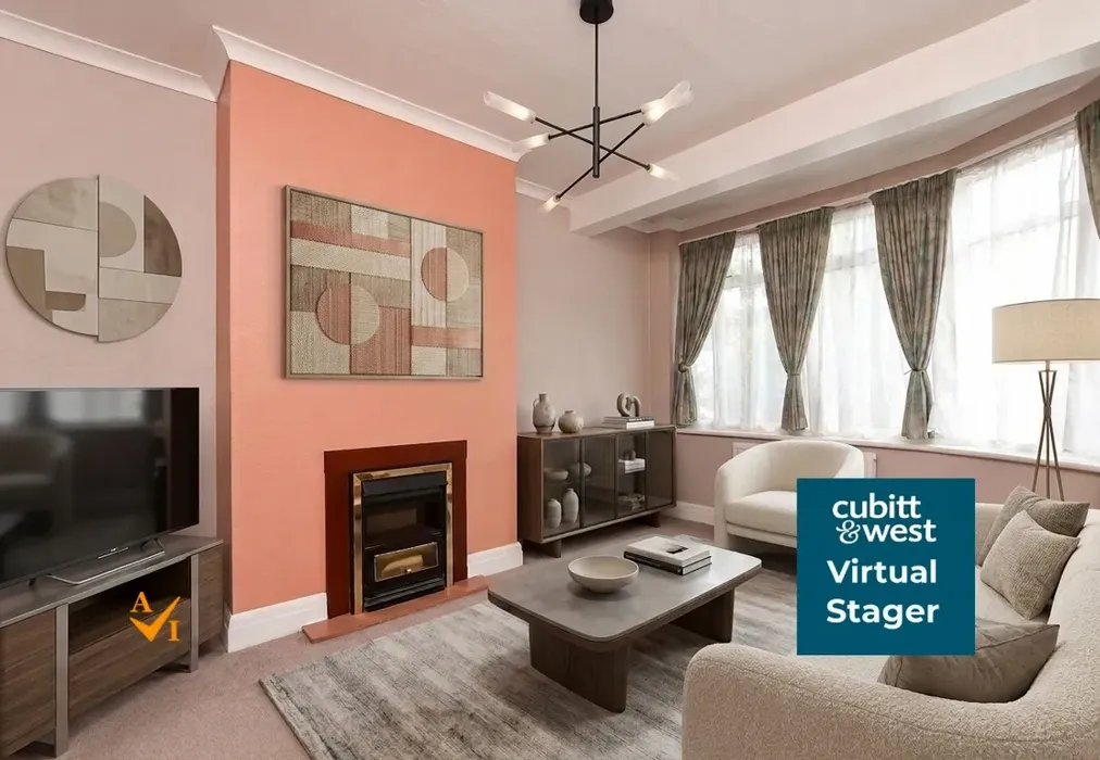 Lounge (Contemporary style) - Kingsley Grove, Reigate, Surrey - Wards of Kent