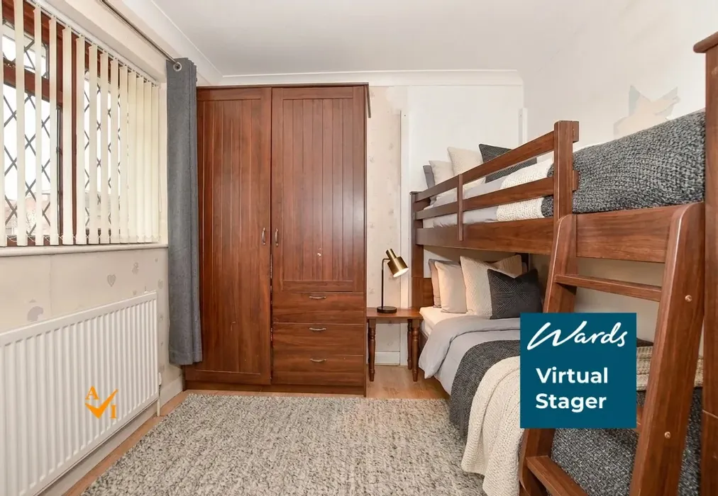Bedroom 2 (Contemporary style) - The Avenue, Greenacres, Aylesford, Kent - Wards of Kent