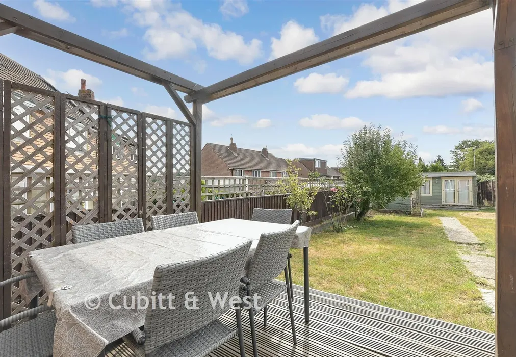 Rear Garden - South Mead, Redhill, Surrey - Wards of Kent