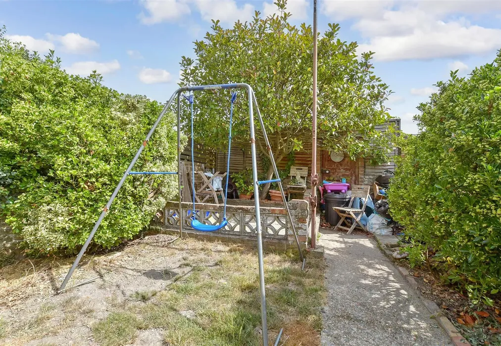 Rear Garden - Malmains Road, Dover, Kent - Wards of Kent