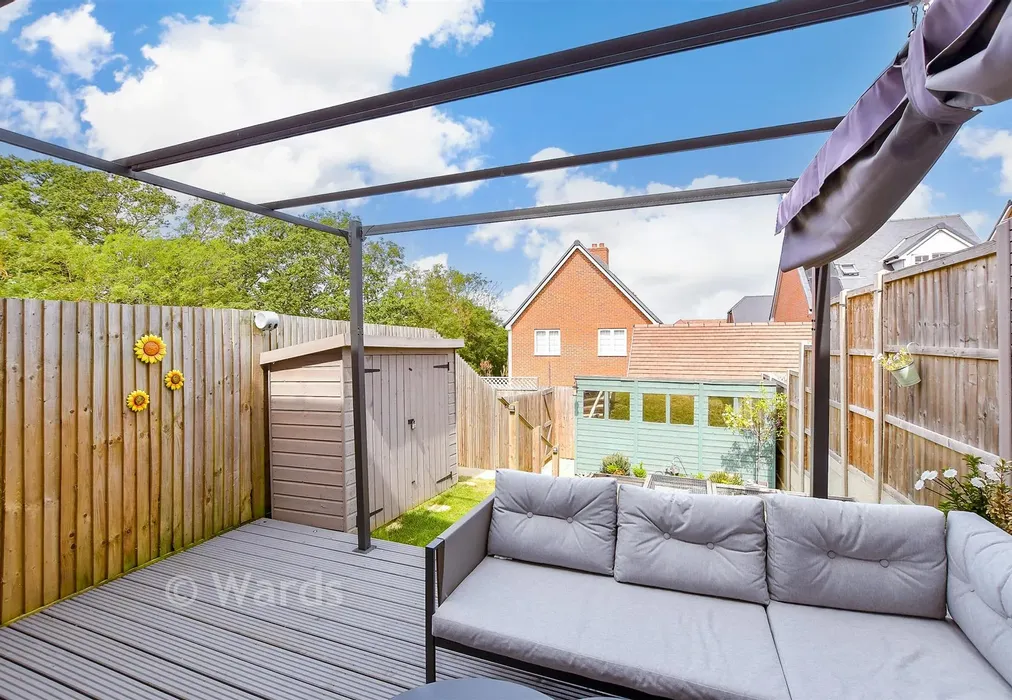 Rear Garden - Butterworth Road, Whitstable, Kent - Wards of Kent