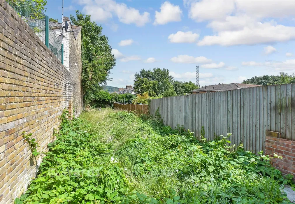 Rear Garden - Widred Road, Dover, Kent - Wards of Kent