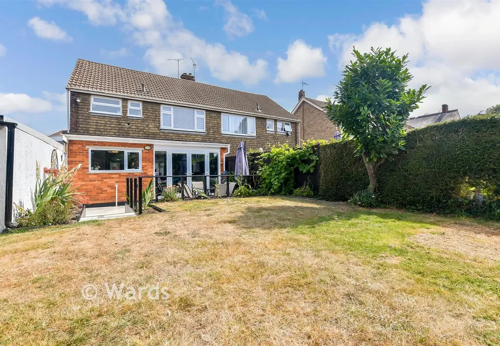Rear Garden - Hythe Road, Willesborough, Ashford, Kent - Wards of Kent