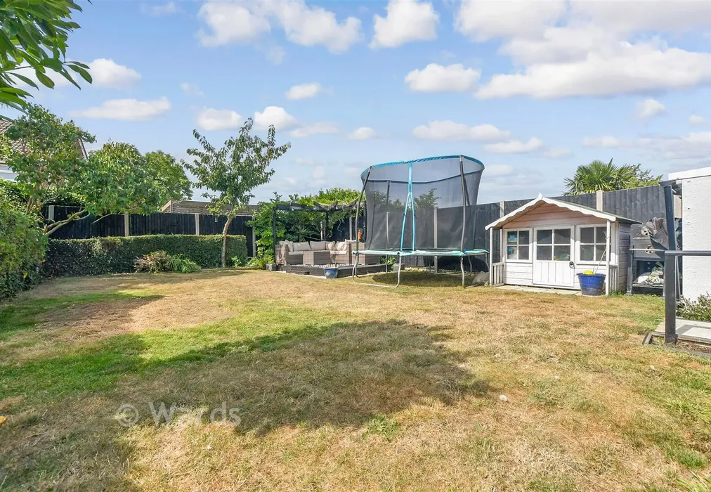 Rear Garden - Hythe Road, Willesborough, Ashford, Kent - Wards of Kent