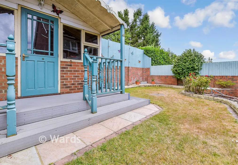 Rear Garden - Henwoods Crescent, Pembury, Kent - Wards of Kent