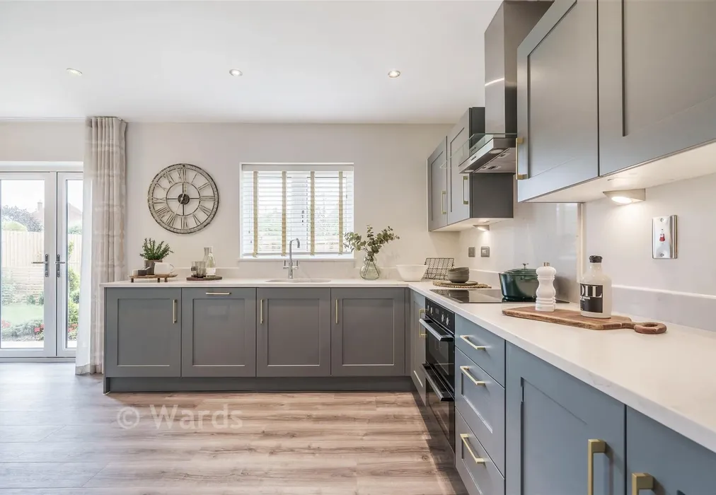 Kitchen - Old Station Crescent, Horsmonden, Kent - Wards of Kent