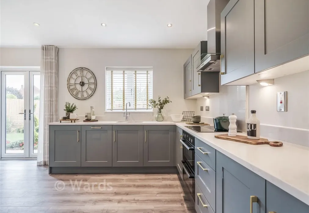 Kitchen - Old Station Crescent, Horsmonden, Kent - Wards of Kent