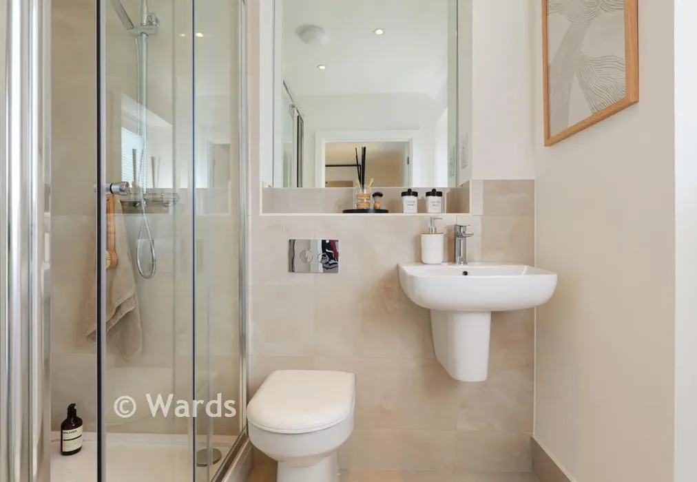 Shower Room - The Saltwood, Sutherland Park, Boundary Road, Hythe, Kent - Wards of Kent