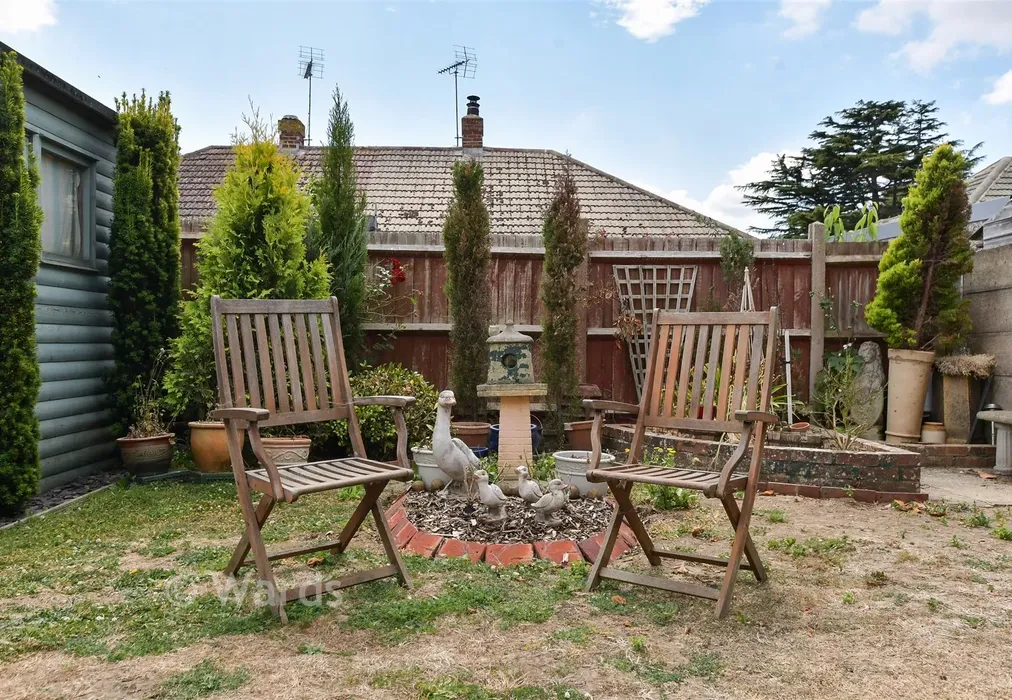Rear Garden - King Edward Road, Birchington, Kent - Wards of Kent