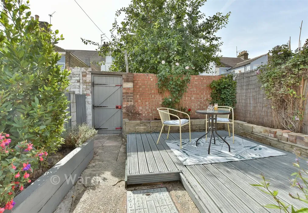 Rear Garden - Berridge Road, Sheerness, Kent - Wards of Kent