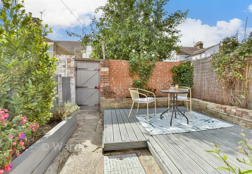 Rear Garden - Berridge Road, Sheerness, Kent - Wards of Kent