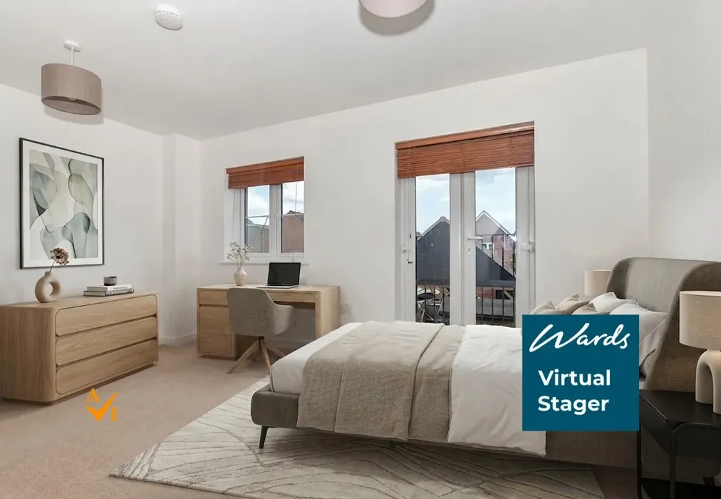 Bedroom 1 (Contemporary style) - Herdwick Close, Kingsnorth, Ashford, Kent - Wards of Kent