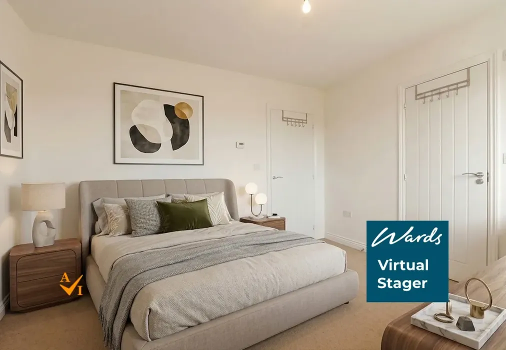 Bedroom 2 (Contemporary style) - Herdwick Close, Kingsnorth, Ashford, Kent - Wards of Kent