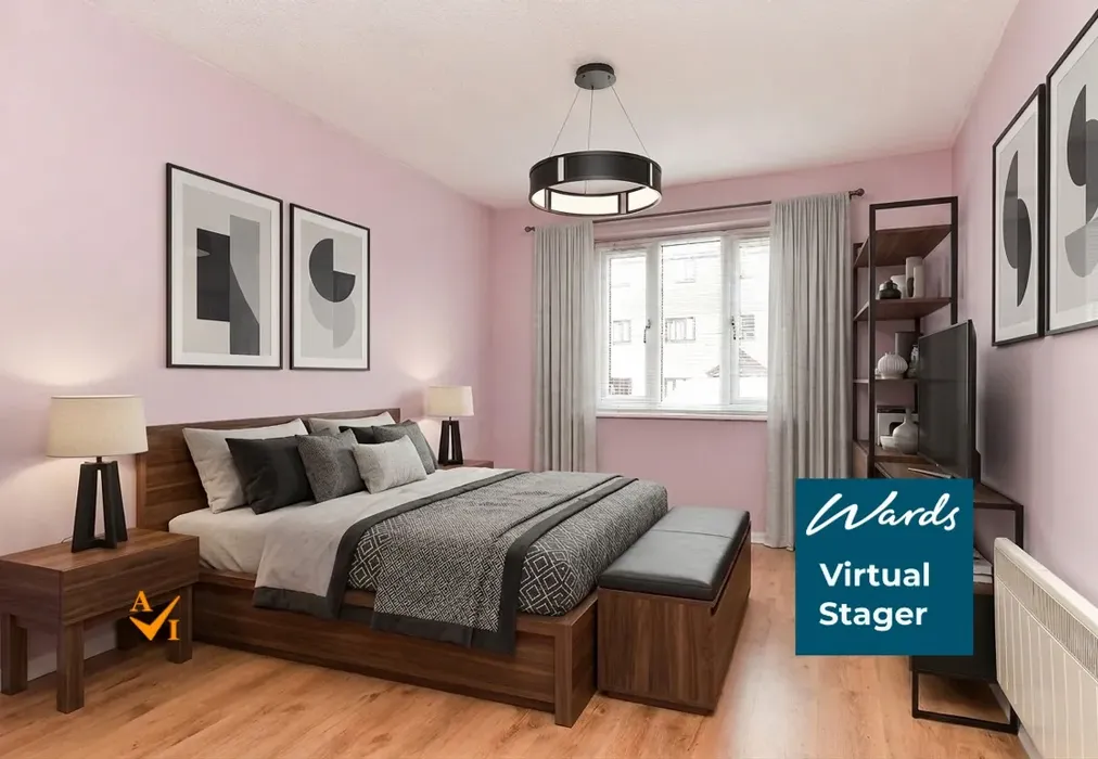 Bedroom (Modern style) - Woodfall Drive, Dartford, Kent - Wards of Kent