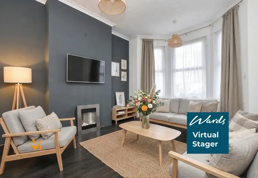Lounge (Nordic style) - Belmont Road, Westgate-On-Sea, Kent - Wards of Kent