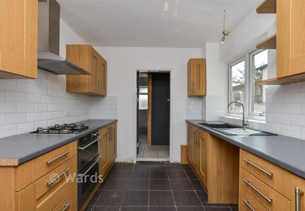 Kitchen - Belmont Road, Westgate-On-Sea, Kent - Wards of Kent