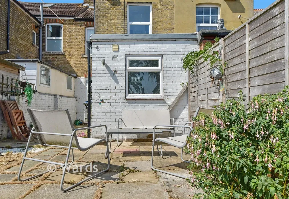 Rear Garden - Belmont Road, Westgate-On-Sea, Kent - Wards of Kent