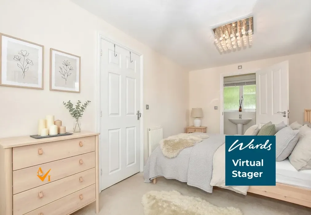 Bedroom 2 (Nordic style) - Hawley Drive, Leybourne, West Malling, Kent - Wards of Kent
