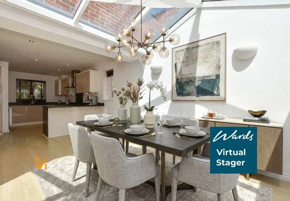 Kitchen/Diner (Contemporary style) - Hawley Drive, Leybourne, West Malling, Kent - Wards of Kent
