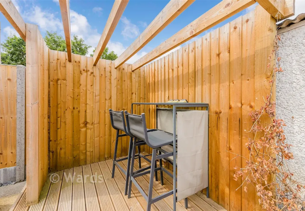 Rear Garden - Cuxton Road, Strood, Rochester, Kent - Wards of Kent