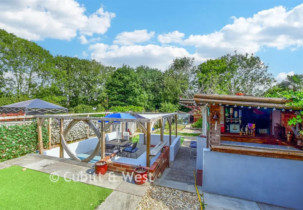 Rear Garden - Frances Road, Purbrook, Hampshire - Wards of Kent
