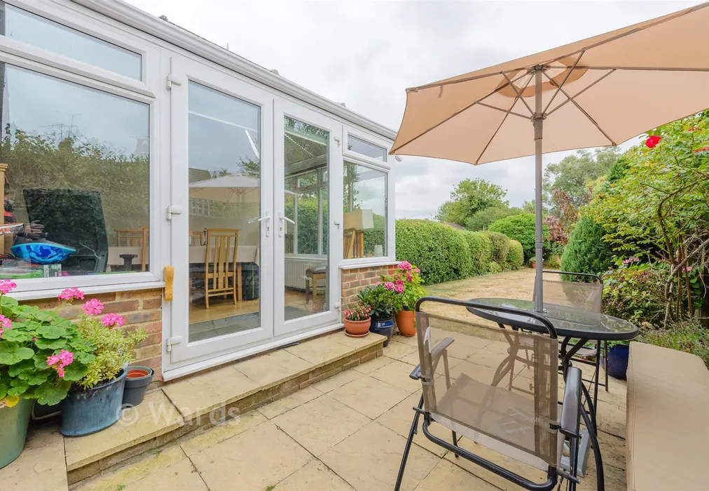 Rear Garden - High Street, Borough Green, Kent - Wards of Kent