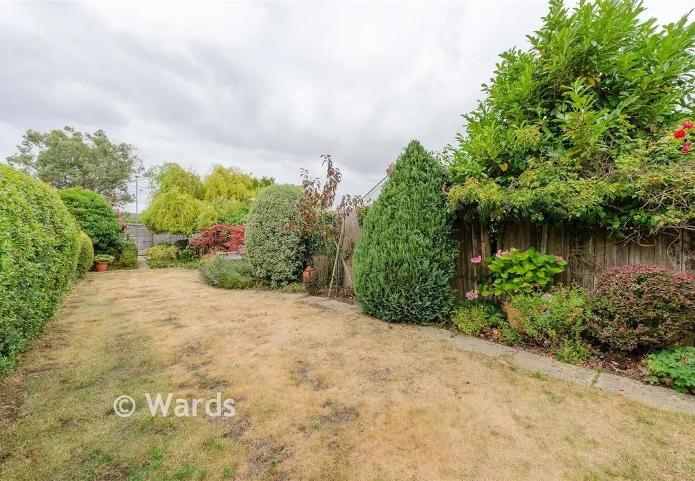 Rear Garden - High Street, Borough Green, Kent - Wards of Kent