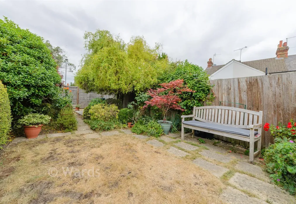 Rear Garden - High Street, Borough Green, Kent - Wards of Kent