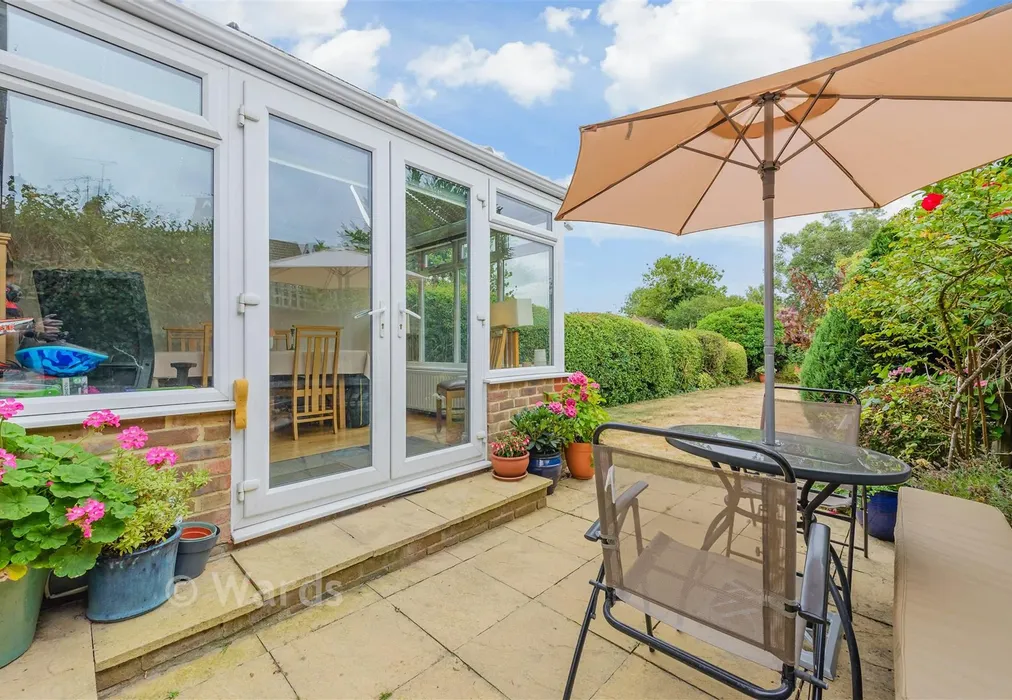 Rear Garden - High Street, Borough Green, Kent - Wards of Kent