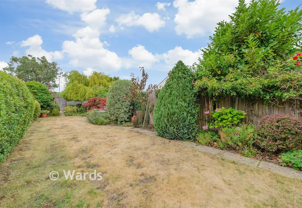Rear Garden - High Street, Borough Green, Kent - Wards of Kent
