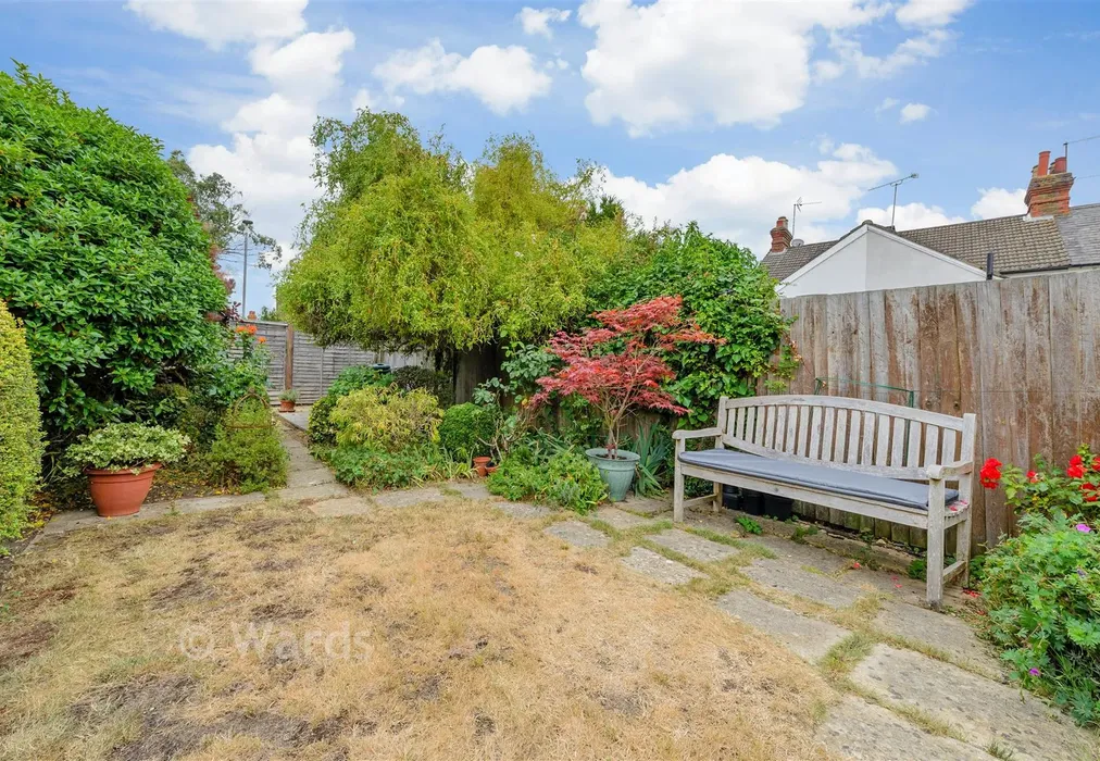 Rear Garden - High Street, Borough Green, Kent - Wards of Kent