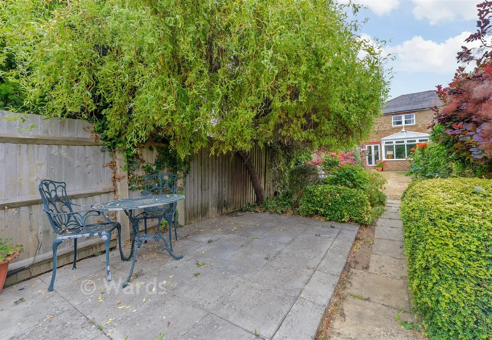 Rear Garden - High Street, Borough Green, Kent - Wards of Kent