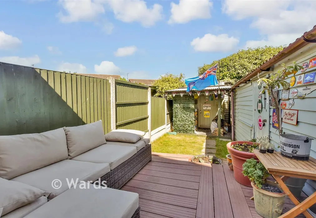 Rear Garden - Parish Road, Minster-On-Sea, Kent - Wards of Kent