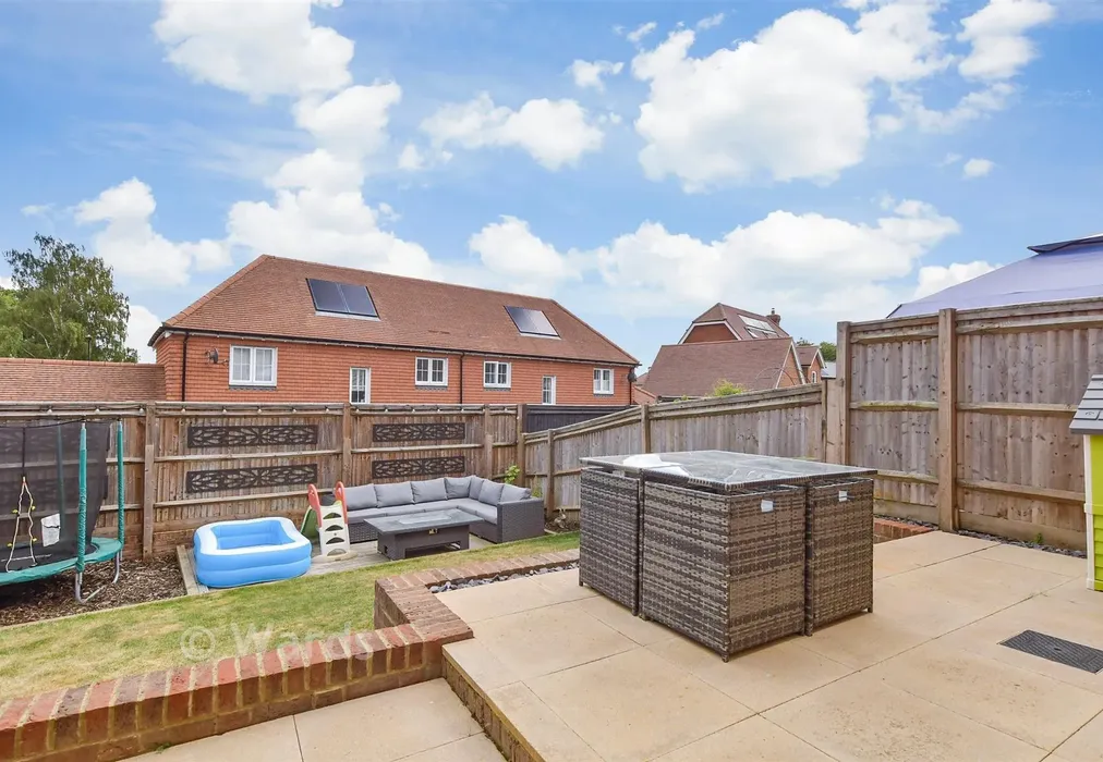 Rear Garden - Caldecott Road, Maidstone, Kent - Wards of Kent