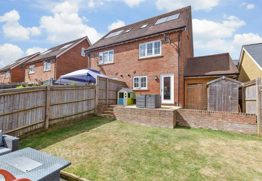 Rear Elevation - Caldecott Road, Maidstone, Kent - Wards of Kent