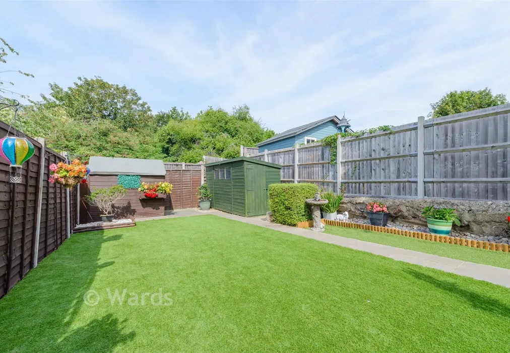 Rear Garden - Exmouth Road, Welling, Kent - Wards of Kent