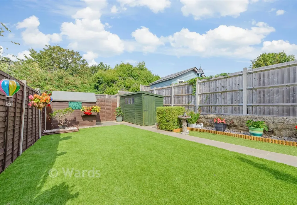 Rear Garden - Exmouth Road, Welling, Kent - Wards of Kent