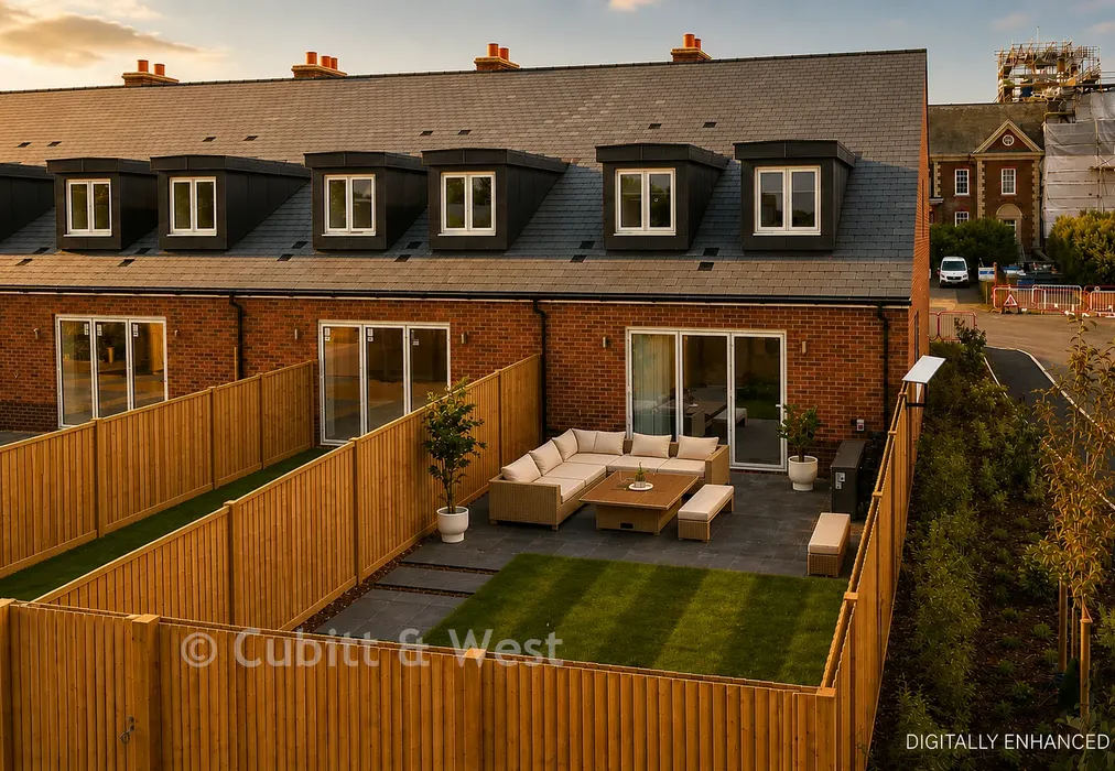 Garden - Ocean Villas, Sea Road, Rustington, West Sussex - Wards of Kent