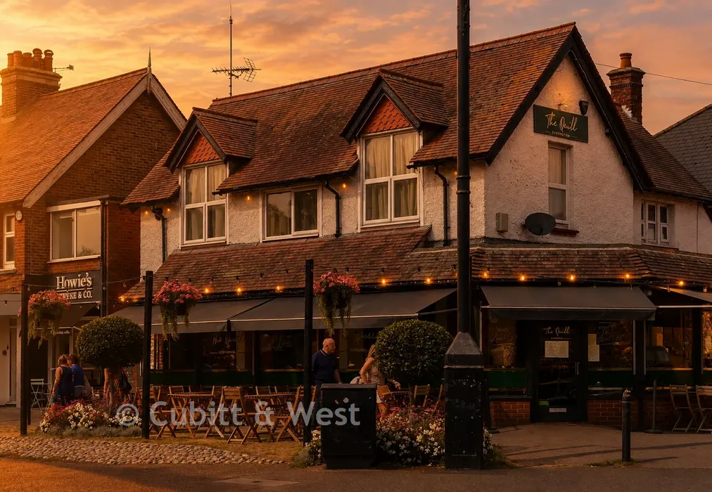 Area Photo Sunset - Ocean Villas, Sea Road, Rustington, West Sussex - Wards of Kent