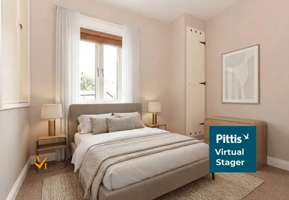Bedroom 2 (Contemporary style) - Melville Street, Ryde, Isle of Wight - Wards of Kent