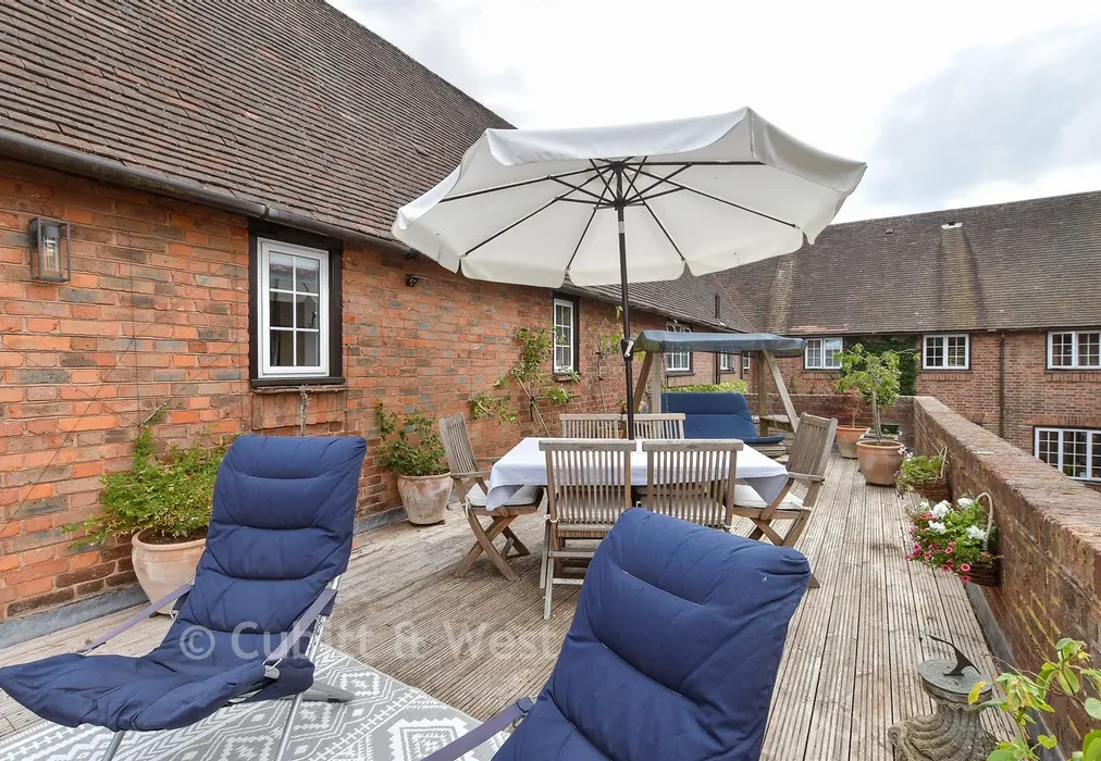 Roof Terrace - Mill Lane, North Chailey, Lewes, East Sussex - Wards of Kent