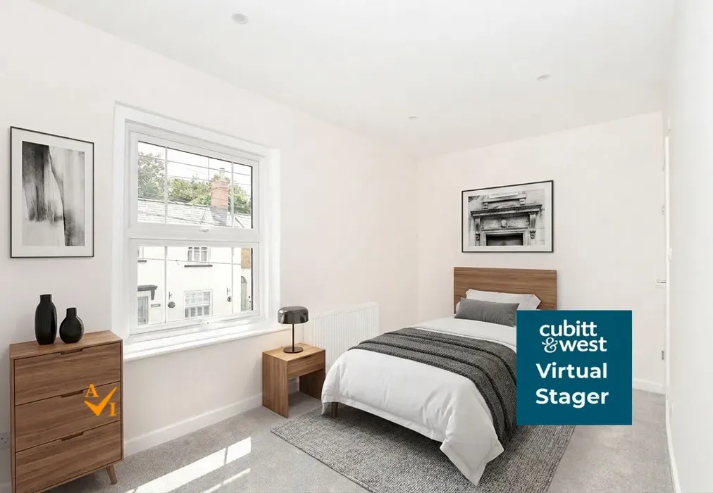 Bedroom 2 (Modern style) - London Road, Forest Row, East Sussex - Wards of Kent