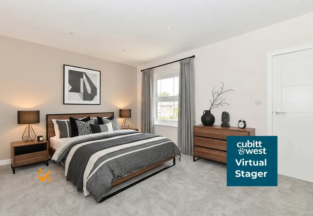 Bedroom 1 (Modern style) - London Road, Forest Row, East Sussex - Wards of Kent