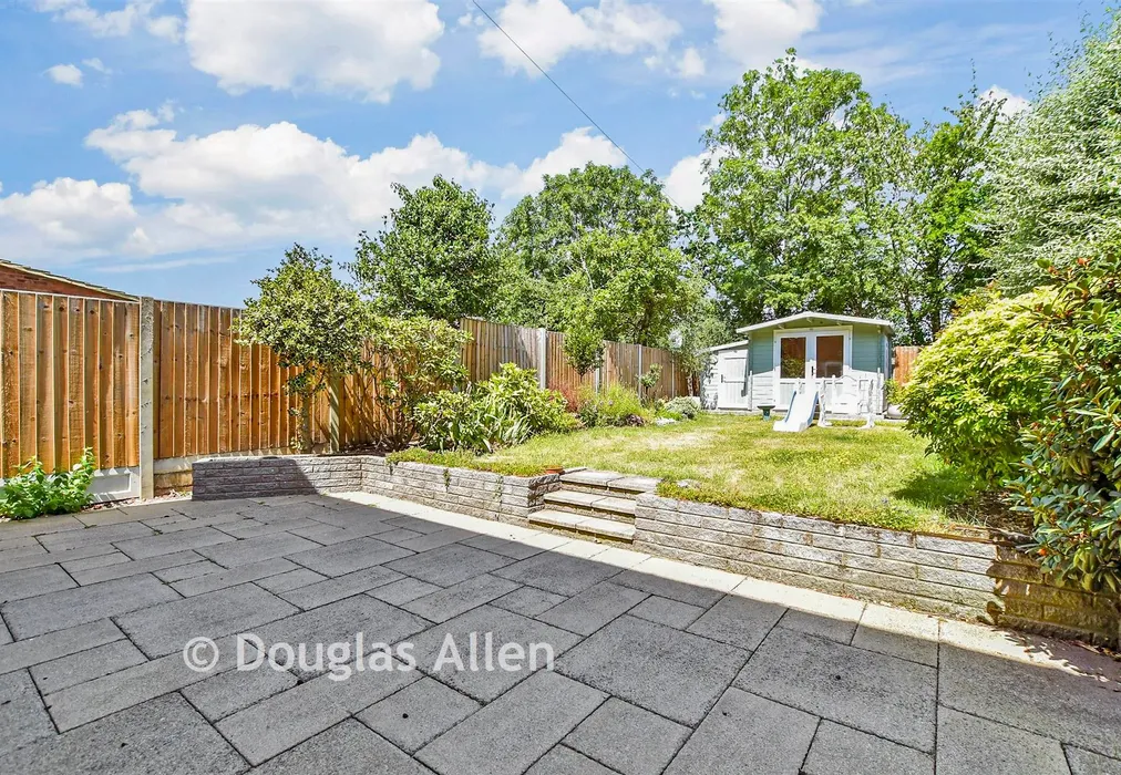 Rear Garden - Ilfracombe Crescent, Hornchurch, Essex - Wards of Kent