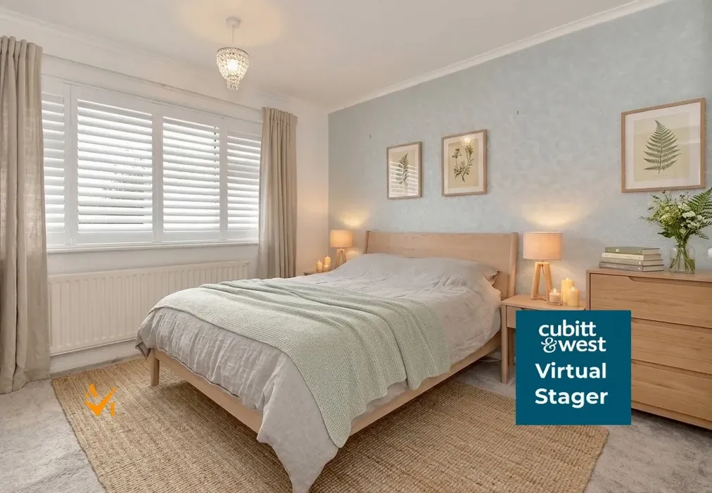 Bedroom 1 (Nordic style) - Northdowns, Cranleigh, Surrey - Wards of Kent