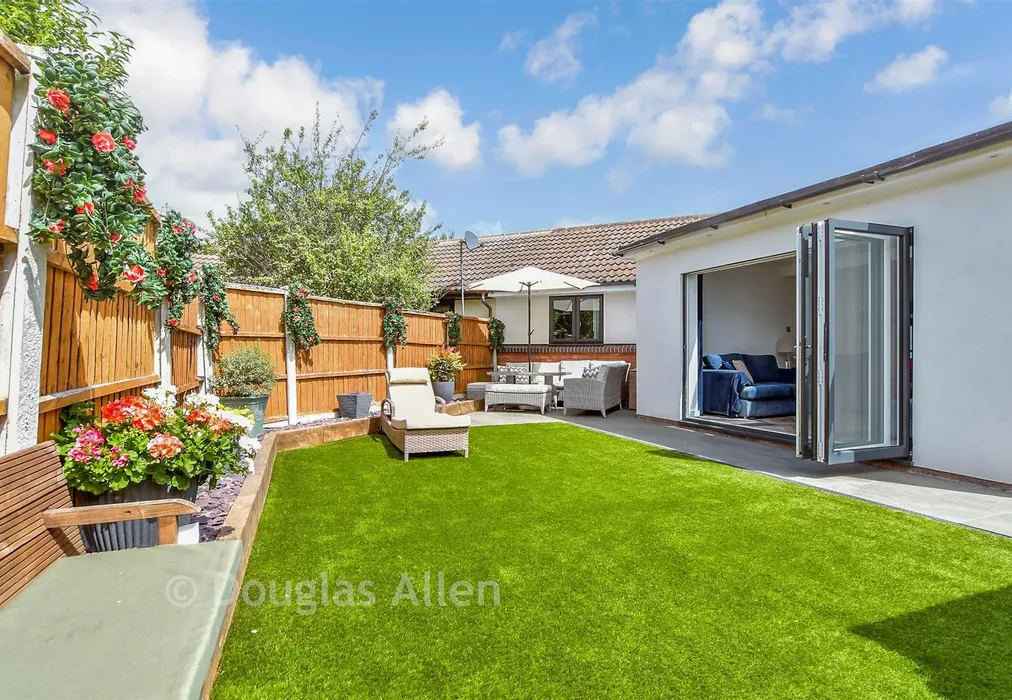 Rear Garden - Osterley Drive, Langdon Hills, Essex - Wards of Kent