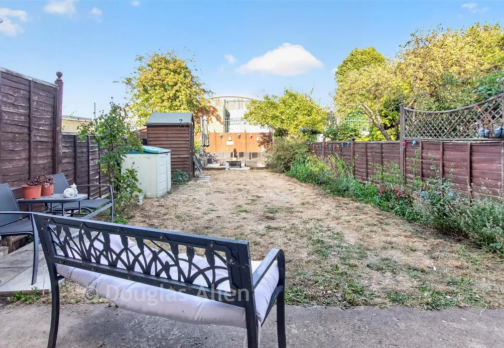 Rear Garden - High Street South, East Ham - Wards of Kent