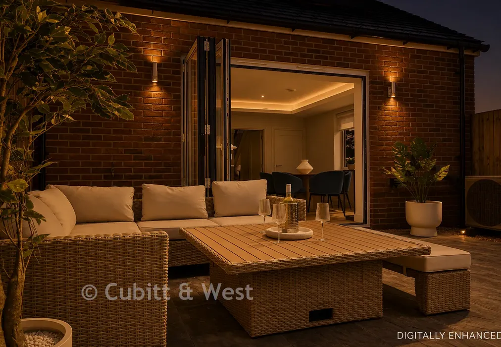 Rear Garden - Ocean Villas, Sea Road, Rustington, West Sussex - Wards of Kent