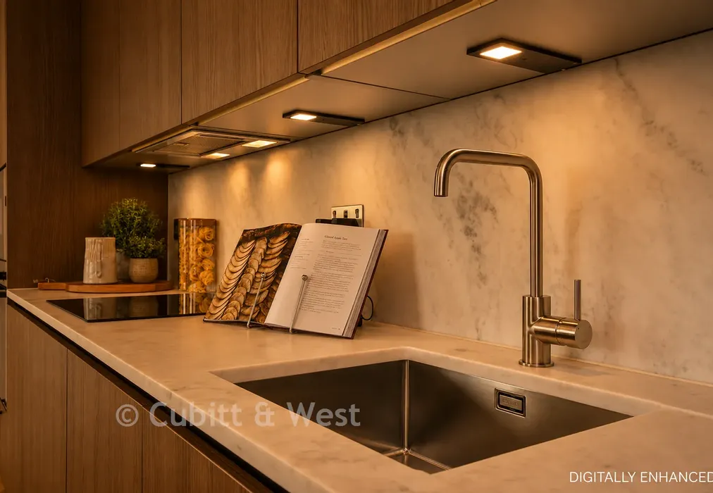 Kitchen Feature - Ocean Villas, Sea Road, Rustington, West Sussex - Wards of Kent